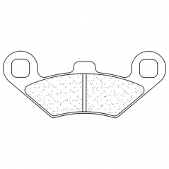 CL BRAKES Pastillas freno sinterizadas 2927X55