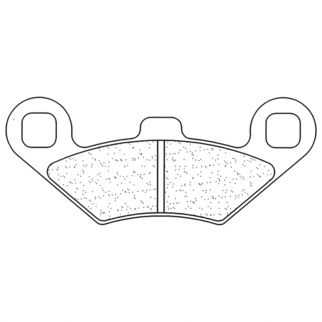 CL BRAKES Pastillas freno sinterizadas 2927X55