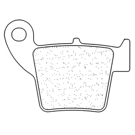 Pad, brake, sintered CL Brakes 1076X59