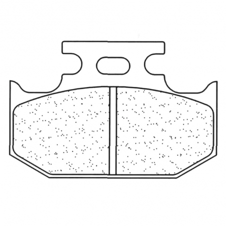 Pad, brake, sintered CL Brakes 1102X55