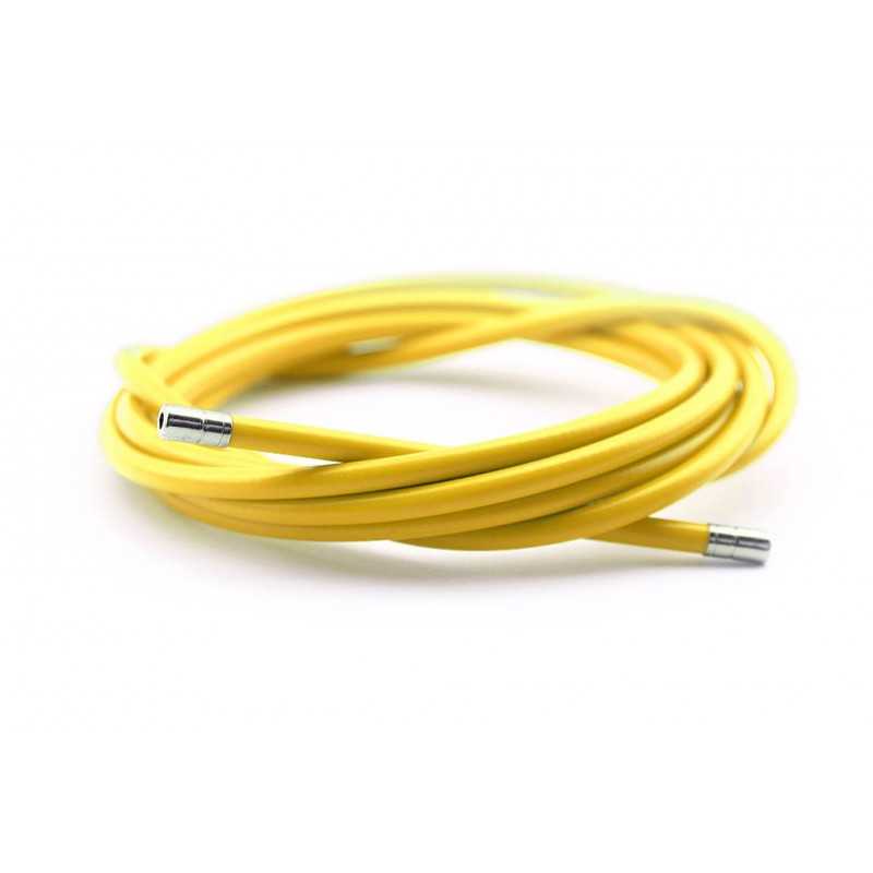 ALHONGA Funda de cable acero laminado para cambio bicicleta - 2m largo en color naranja la marca 35401VAR