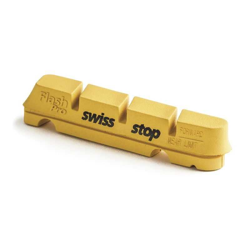 SWISSSTOP Kit 4 zapatas freno para llanta de carbono flash 34616VAR
