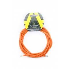 ALHONGA Funda de cable acero laminado para cambio bicicleta - 2m largo en color naranja la marca 35401VAR