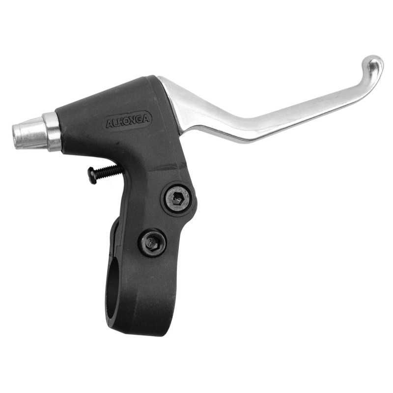 ALHONGA Juego de manetas freno para V-Brake en fibra y aluminio - Compatible con MTB, ciudad, BMX, infantil, ciclocross trekking