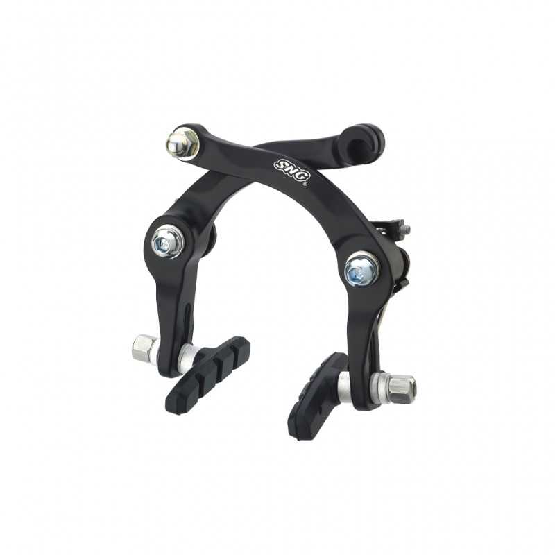 ALHONGA Sistema de freno en U para bicicleta ALHONGA, aleación forjada fusión, muelles tipo bobina, color negro 836