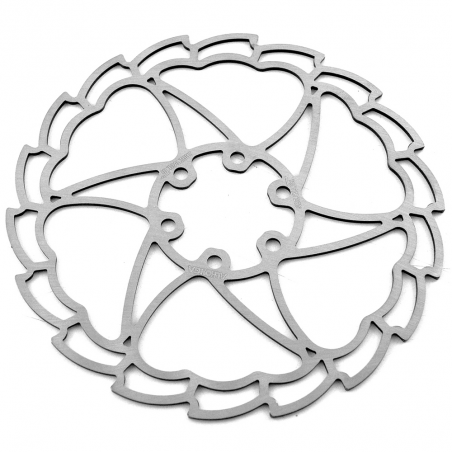 Disc, brake, superlight ø140 lobed flowery bicycle