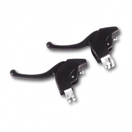 Pair of carbon fiber brake levers for kids