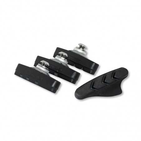 Kit with 4 brake shoes  tipo shimano 105