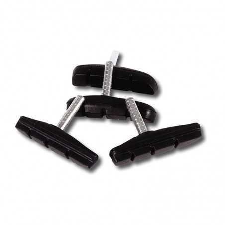 Kit with 4 brake shoes  cantilever l70