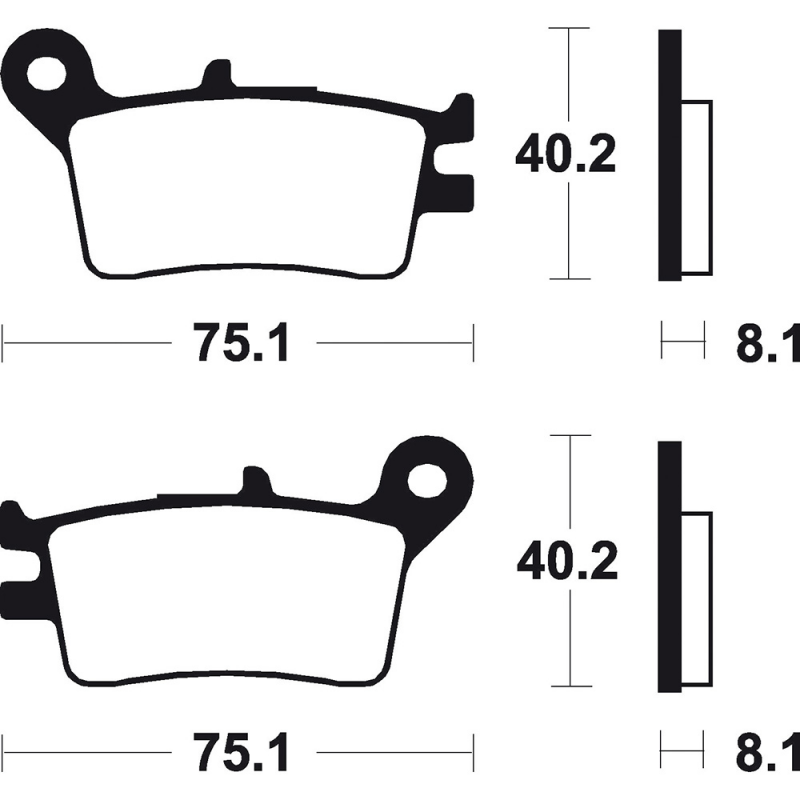 BENDIX Pastillas freno sinterizadas Off Road standard MO129