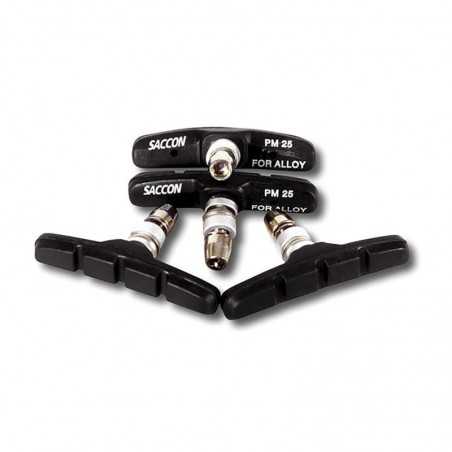 SACCON Kit 4 zapatas freno V-brake l70 de la marca 34876