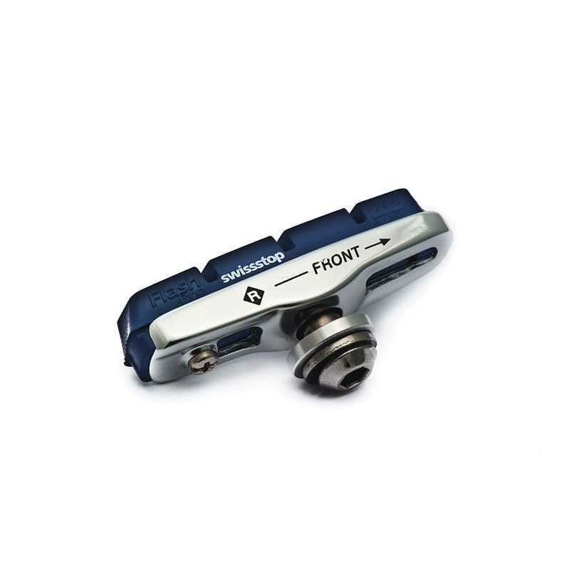SWISSSTOP Kit de 2 portazapatas freno FLASH PRO AZUL - ALUMINIO 34636
