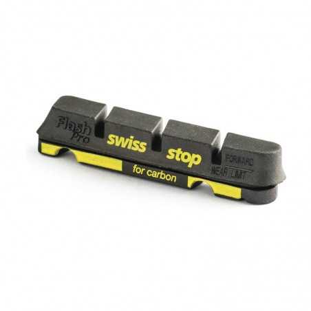 SWISSSTOP Kit negro 4 zapatas carbono flash 34619