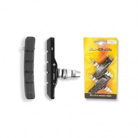 ALHONGA Juego 4 zapatas de freno tipo XTR 98 Funda negra 6002