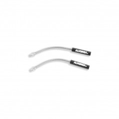 ALHONGA Set de Guías Cable Freno Flexibles V-Brake para Bicicletas - Acero Inoxidable Ø6,1mm 6032