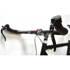 ALHONGA Manetas de freno Singlespeed 22 2 Negro diseño fixie tipo triathlon 967-22,2