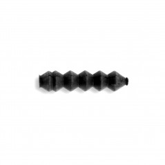ALHONGA Protector de cables freno V-Brake goma negra 35 mm para bicicletas 834