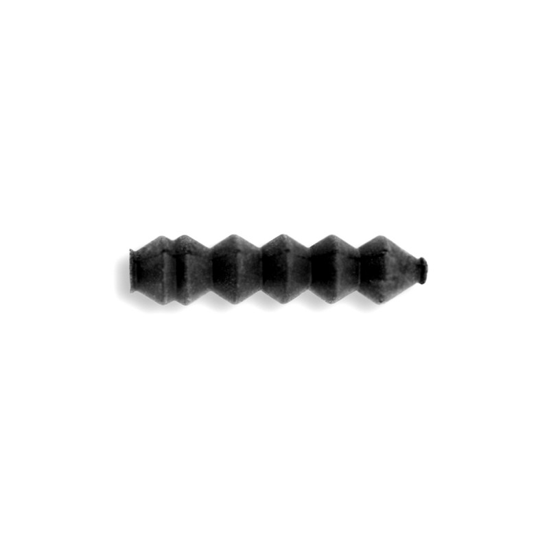 ALHONGA Protector de cables freno V-Brake goma negra 35 mm para bicicletas 834