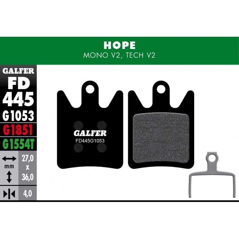 GALFER Pastillas de freno bicicleta disco BIKE ADVANCED 8400160086517
