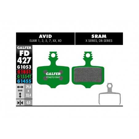 GALFER Pastillas de freno bicicleta disco BIKE PRO 8400160591349