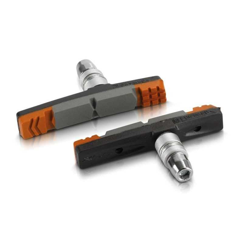 Kit 4 brake shoes  CARTRIDGE V-BRAKE BS-V09 70 MM