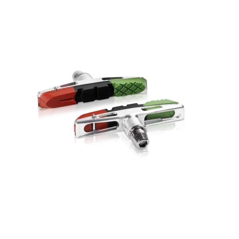 XLC Kit 4 zapatas de freno CARTRIDGE V-BRAKE BS-V10 72 MM 250038450VAR