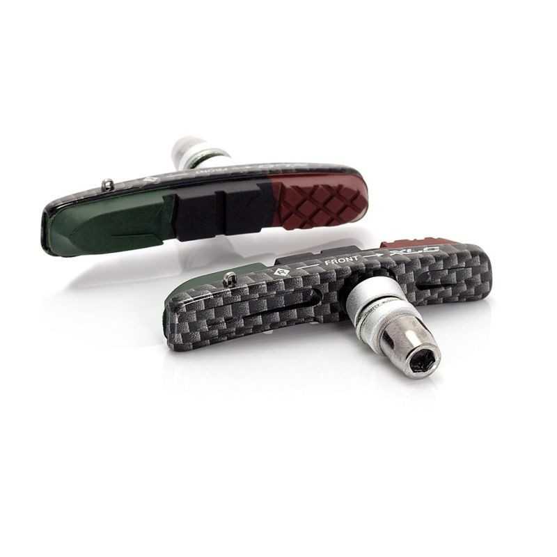 Kit 4 brake shoes  CARTRIDGE V-BRAKE BS-V10 72 MM
