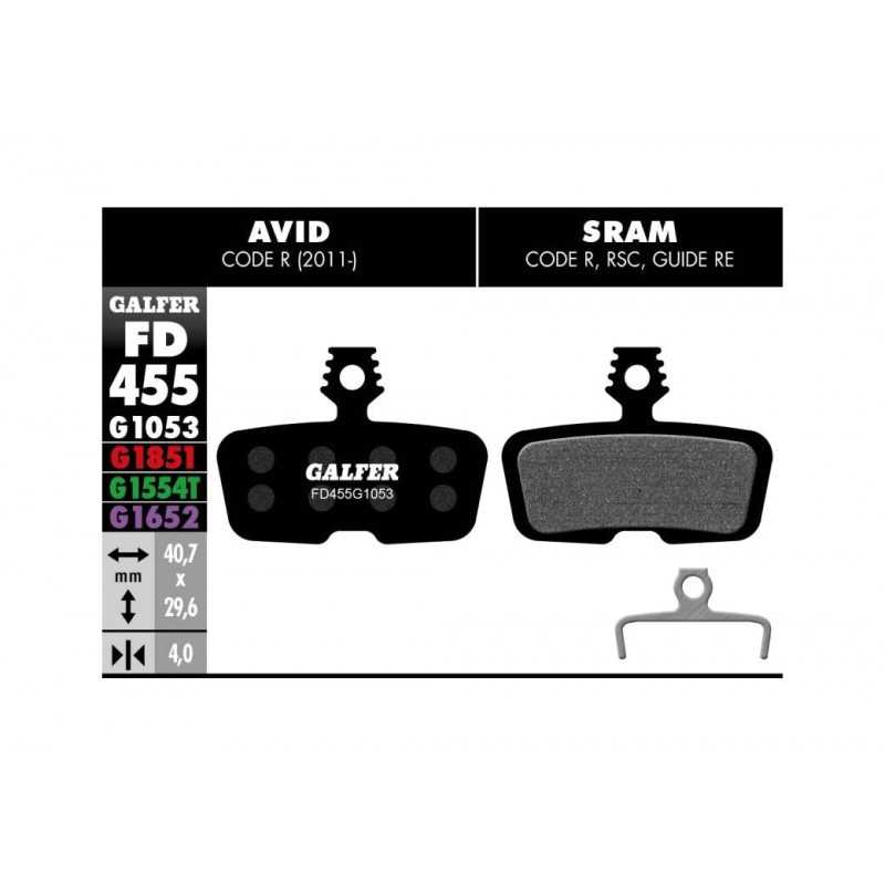 GALFER Pastillas de freno bicicleta disco BIKE STANDARD 8400160086746