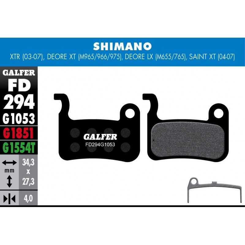 GALFER Pastillas de freno bicicleta disco BIKE ADVANCED 8400160086333