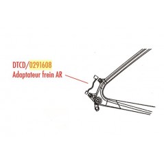 Frame adapter kit for brake  989