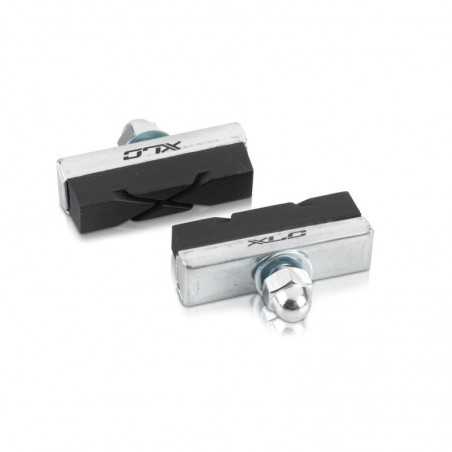 XLC Kit de 4 zapatas freno para llanta BS-C04 40MM - Color Negro 2500380900