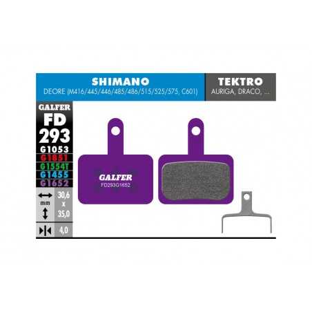GALFER Pastillas de freno bicicleta disco E BIKE 8400170084558