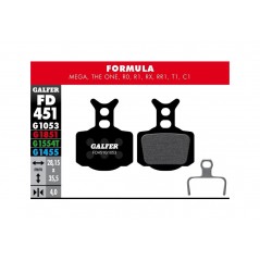 GALFER Pastillas de freno bicicleta disco BIKE STANDARD 8400160086524