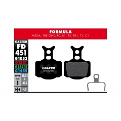 GALFER Pastillas de freno bicicleta disco BIKE STANDARD 8400160086524