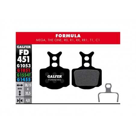 GALFER Pastillas de freno bicicleta disco BIKE STANDARD 8400160086524