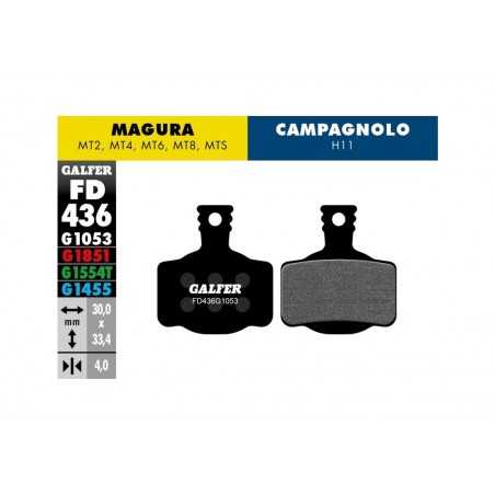GALFER Pastillas de freno para bicicletas montaña con disco - Marca 8400160086487