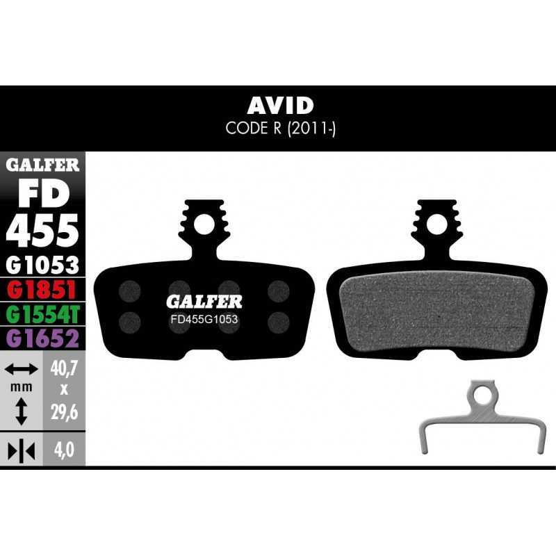 GALFER Pastillas de freno bicicleta disco BIKE ADVANCED 8400160086753
