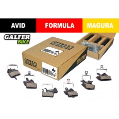 GALFER Caja 30 juegos de pastillas para AVID FORMULA MAGURA SETS 8400170072708