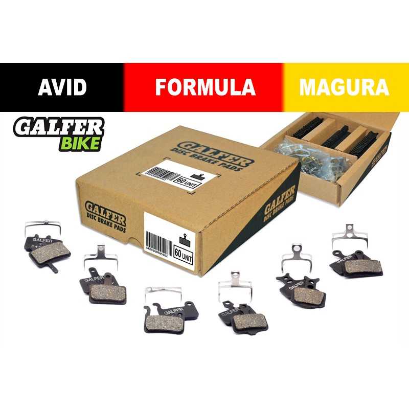 GALFER Caja 30 juegos de pastillas para AVID FORMULA MAGURA SETS 8400170072708