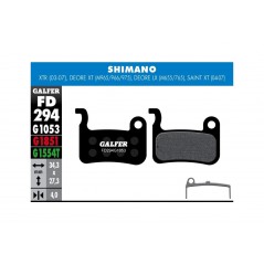 GALFER Pastillas de freno bicicleta disco BIKE STANDARD 8400160086326
