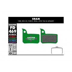 GALFER Pastillas de freno bicicleta disco BIKE PRO 8400170021713