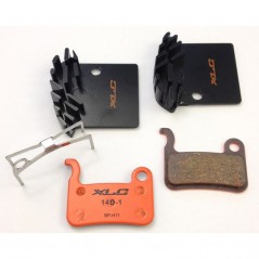 XLC Juego pastillas freno disco aleta refrigeracion CAMBIABLE BP-H11 2500394407