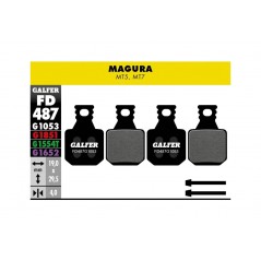 GALFER Pastillas de freno bicicleta disco BIKE STANDARD 8400170021591