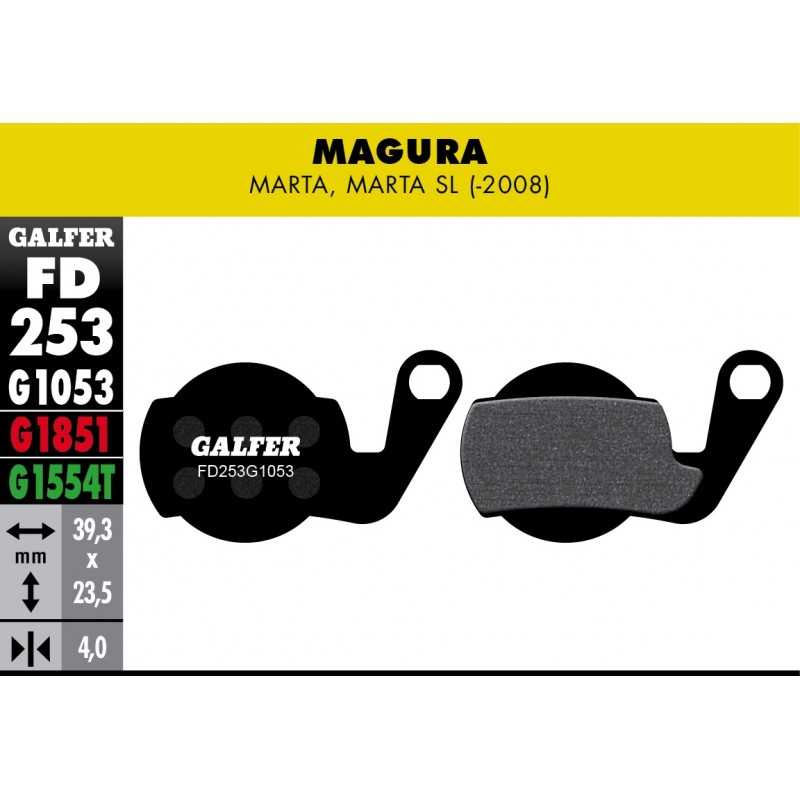 GALFER Pastillas de freno bicicleta disco BIKE STANDARD 8400160086241