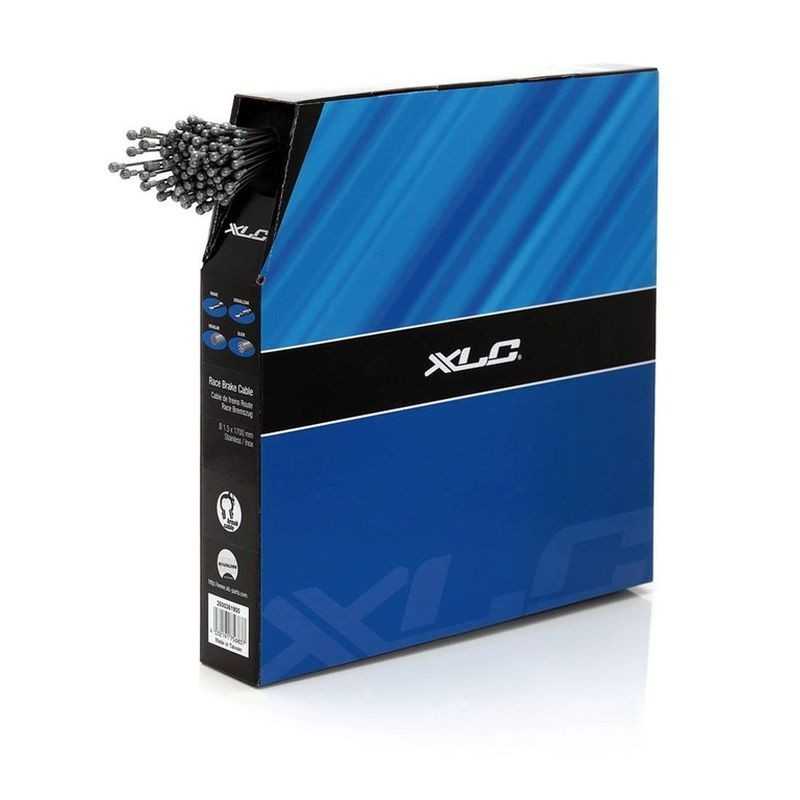 XLC Caja 100 cables sirgas siergas freno MTB BR-X17 1.5X1700MM 2500362050