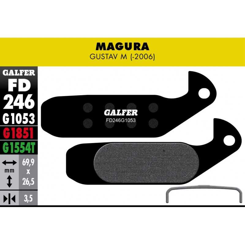 GALFER Pastillas de freno bicicleta disco BIKE STANDARD 8400160086197