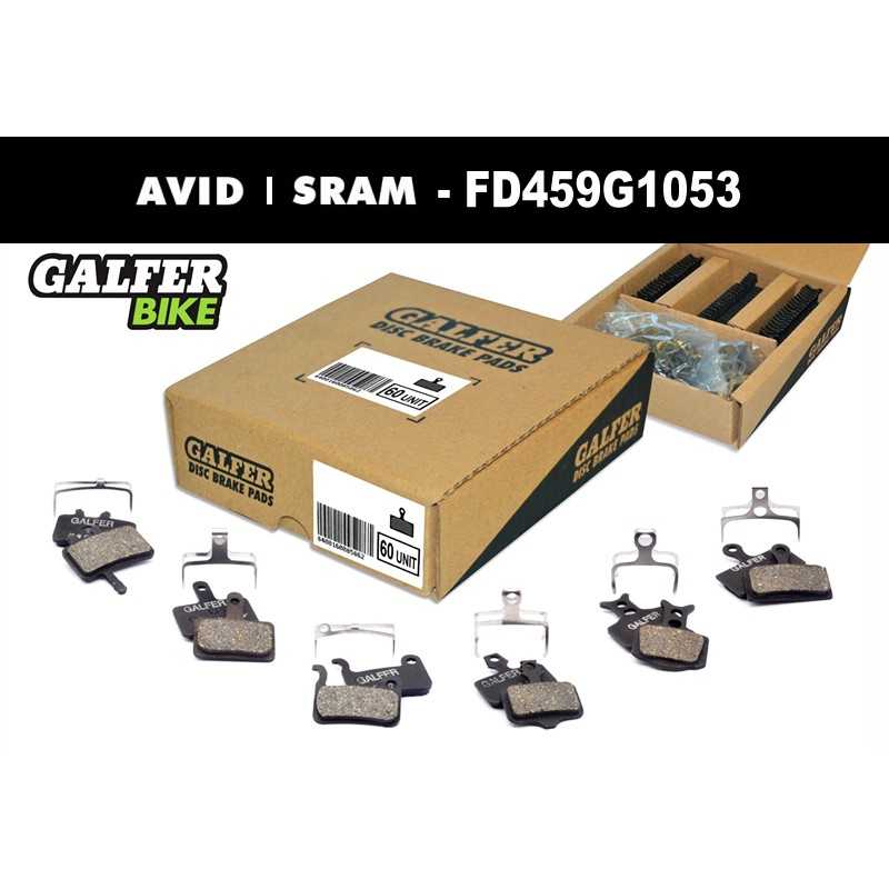 GALFER Caja 30 juegos de pastillas para FD459G1053 8400170058221