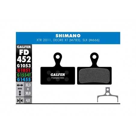 GALFER Pastillas de freno bicicleta disco BIKE STANDARD 8400160086647