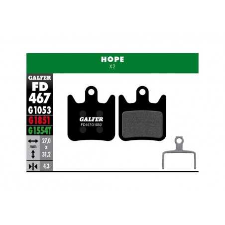 GALFER Pastillas de freno bicicleta disco BIKE STANDARD 8400160086838