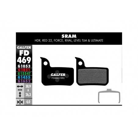 Brake disc bicycle brake pads